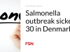 Wabah Salmonella membuat 30 orang sakit di Denmark