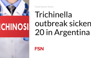 Wabah Trichinella membuat 20 orang sakit di Argentina