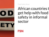 Negara-negara Afrika mendapatkan bantuan mengenai keamanan pangan di sektor informal