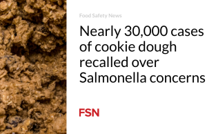 Hampir 30.000 bungkus adonan kue ditarik kembali karena kekhawatiran akan Salmonella