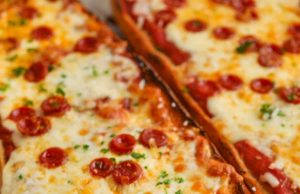 Pizza Roti Prancis – Habiskan Dengan Uang