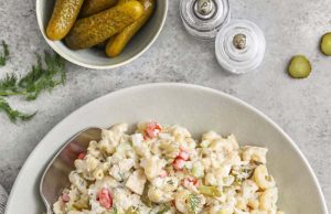 Salad Makaroni Tuna Acar Dill