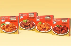 Hooters meluncurkan lini makanan pembuka dan makanan ringan beku