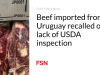 Daging sapi yang diimpor dari Uruguay ditarik kembali karena kurangnya pemeriksaan USDA