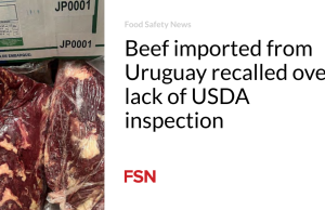 Daging sapi yang diimpor dari Uruguay ditarik kembali karena kurangnya pemeriksaan USDA