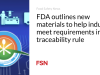 FDA menguraikan materi baru untuk membantu industri memenuhi persyaratan dalam aturan ketertelusuran