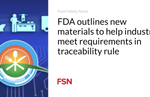 FDA menguraikan materi baru untuk membantu industri memenuhi persyaratan dalam aturan ketertelusuran