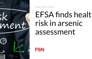 EFSA menemukan risiko kesehatan dalam penilaian arsenik