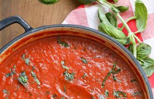 Saus Marinara Mudah – Habiskan Dengan Uang