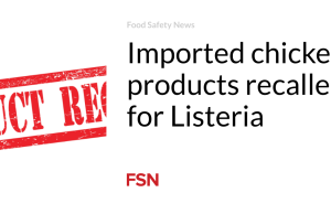 Produk ayam impor ditarik kembali karena Listeria