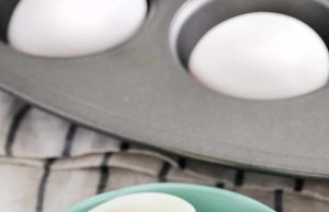 Telur Rebus Keras di Oven