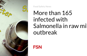 Lebih dari 165 orang terinfeksi Salmonella dalam wabah susu mentah