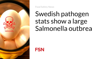 Statistik patogen Swedia menunjukkan wabah Salmonella yang besar