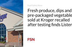 Produk segar, saus, dan sayuran kemasan yang dijual di Kroger ditarik kembali setelah pengujian menemukan Listeria