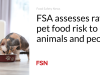 FSA menilai risiko makanan hewan mentah terhadap hewan dan manusia
