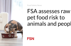FSA menilai risiko makanan hewan mentah terhadap hewan dan manusia