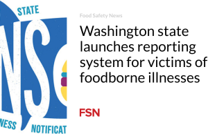 Negara bagian Washington meluncurkan sistem pelaporan bagi korban penyakit bawaan makanan