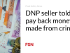 Penjual DNP disuruh membayar kembali uang hasil kejahatan