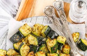 Zucchini Penggorengan Udara