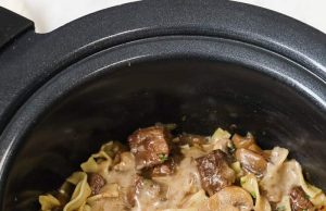 Stroganoff Daging Sapi Crock Pot – Habiskan Dengan Uang