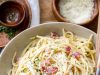 Spaghetti Carbonara – Habiskan Dengan Uang