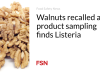 Kacang kenari ditarik kembali setelah pengambilan sampel produk menemukan Listeria