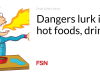 Bahaya mengintai pada makanan panas, minuman
