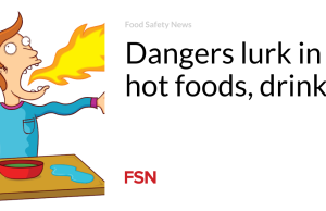 Bahaya mengintai pada makanan panas, minuman