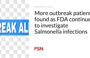 Lebih banyak pasien wabah ditemukan ketika FDA terus menyelidiki infeksi Salmonella