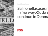 Kasus Salmonella meningkat di Norwegia;  Wabah terus berlanjut di Denmark