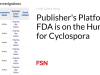 Platform Penerbit: FDA sedang memburu Cyclospora