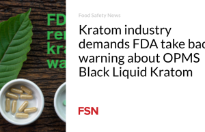 Industri Kratom menuntut FDA menarik kembali peringatan tentang OPMS Black Liquid Kratom
