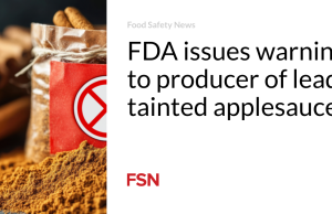 FDA mengeluarkan peringatan kepada produsen saus apel yang tercemar timbal