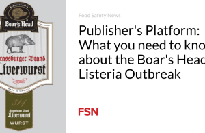 Platform Penerbit: Apa yang perlu Anda ketahui tentang Wabah Listeria Kepala Babi Hutan