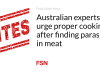 Pakar Australia mendesak cara memasak yang benar setelah menemukan parasit dalam daging