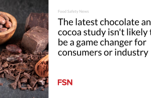Studi terbaru mengenai coklat dan kakao sepertinya tidak akan membawa perubahan besar bagi konsumen atau industri