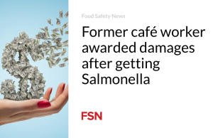 Mantan pekerja kafe mendapat ganti rugi setelah tertular Salmonella