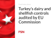 Pengendalian produk susu dan kerang Turki diaudit oleh Komisi UE