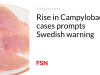 Meningkatnya kasus Campylobacter memicu peringatan di Swedia