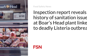 Laporan inspeksi mengungkap sejarah masalah sanitasi di pabrik Boar’s Head yang terkait dengan wabah Listeria yang mematikan