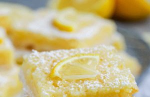 Resep Lemon Bar Mudah {Manis & Tajam}