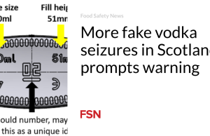 Lebih banyak penyitaan vodka palsu di Skotlandia memicu peringatan