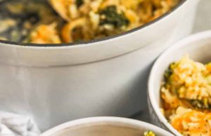 Casserole Nasi Brokoli Ayam – Habiskan Dengan Uang