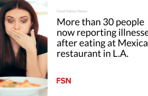Lebih dari 30 orang kini melaporkan penyakit setelah makan di restoran Meksiko di LA