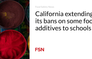 California memperluas larangan terhadap beberapa bahan tambahan makanan ke sekolah