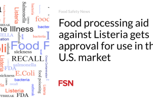 Bantuan pengolahan makanan terhadap Listeria mendapat persetujuan untuk digunakan di pasar AS