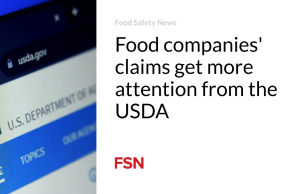 Klaim perusahaan makanan mendapat perhatian lebih dari USDA