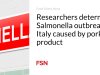 Peneliti menentukan wabah Salmonella di Italia disebabkan oleh produk daging babi