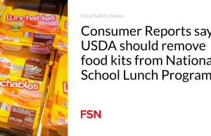 Consumer Reports mengatakan USDA harus menghapus paket makanan dari Program Makan Siang Sekolah Nasional