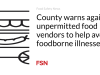 County memperingatkan terhadap penjual makanan yang tidak memiliki izin untuk membantu menghindari penyakit bawaan makanan